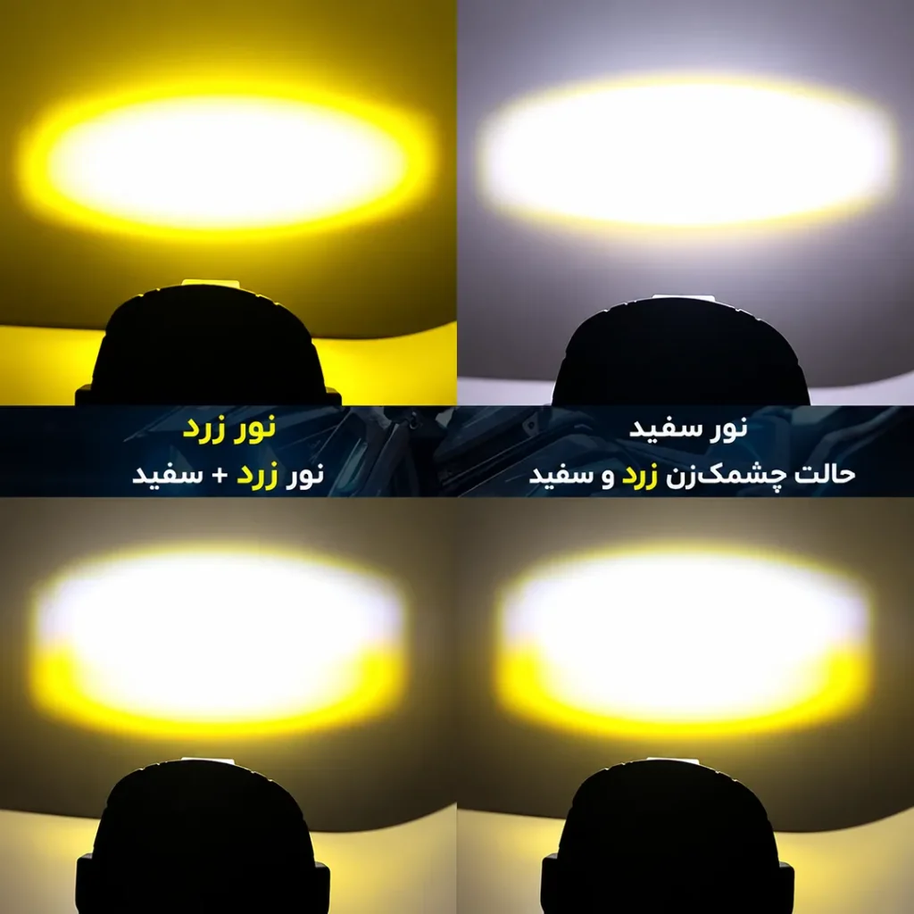 خرید پروژکتور 2لنز طرح اسکلت P.S.T.C مدل WORK LAMP GZ347 از نمایندگی