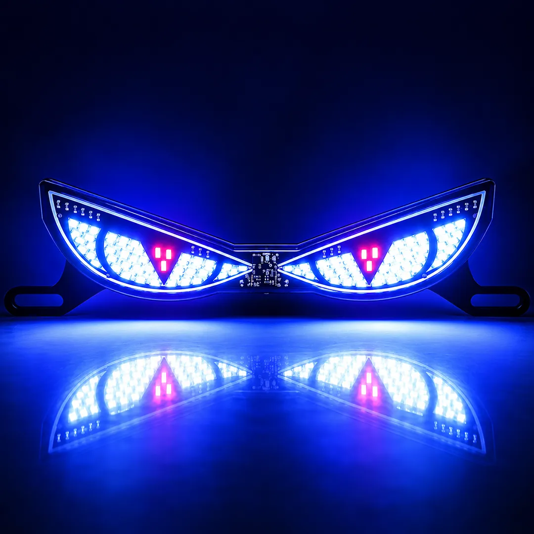 خرید چراغ LED طرح چشم مدل RED BLUE