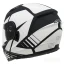 خرید کلاه کاسکت فک متحرک DA1 مدل 105MATT BLACK GRAPHIC WHITE از نمایندگی