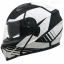 قیمت کلاه کاسکت فک متحرک DA1 مدل 105MATT BLACK GRAPHIC WHITE