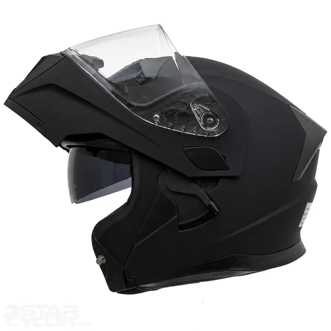 خرید کلاه کاسکت فک متحرک DA1 مدل 106MATT BLACK