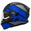 قیمت کلاه کاسکت فک متحرک دی ای وان مدل 106MATT BLACK GRAPHIC BLUE