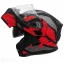 خرید کلاه کاسکت فک متحرک دی ای وان مدل 106MATT BLACK GRAPHIC RED