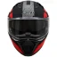 عکس کلاه کاسکت فک متحرک دی ای وان مدل 106MATT BLACK GRAPHIC RED