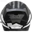 خرید کلاه کاسکت فک متحرک DA1 مدل 106MATT BLACK GRAPHIC WHITE با قیمت مناسب