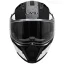 عکس کلاه کاسکت فک متحرک DA1 مدل 106MATT BLACK GRAPHIC WHITE