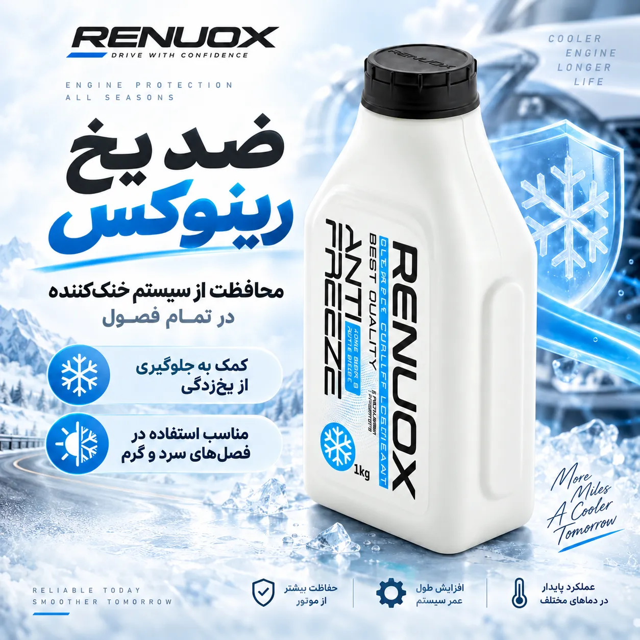 خرید ضد یخ رینوکس از استارسیکلت - عکس