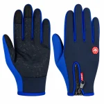 دستکش زمستانی HKXY مدل WINDS STOPPER BLUE