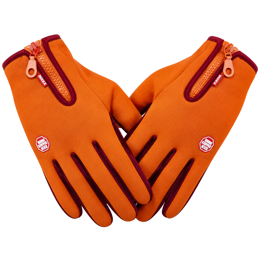خرید ‏دستکش زمستانی HKXY مدل WINDS STOPPER ORANGE