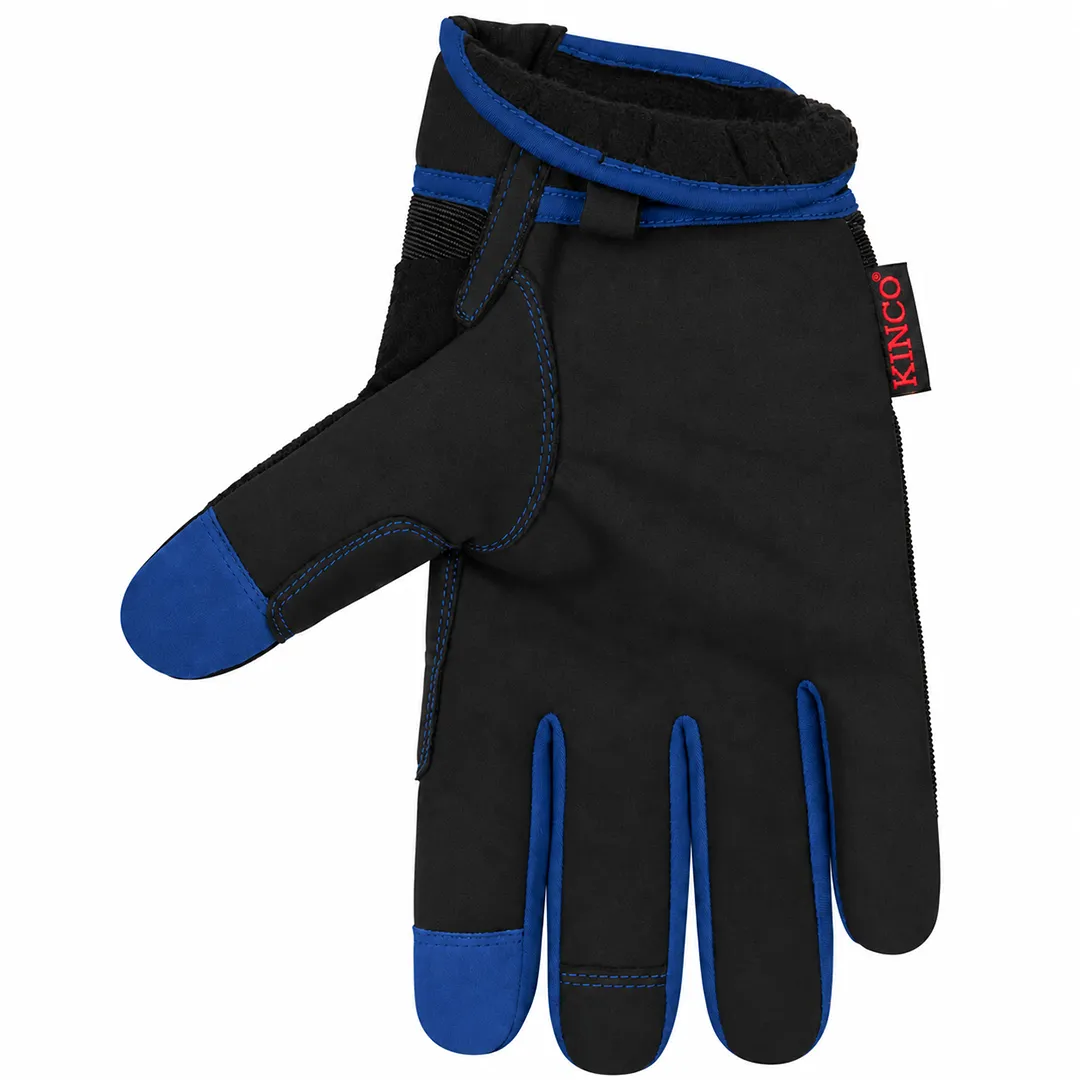 عکس دستکش زمستانی کینکو مدل HEATKEEP BLACK BLUE