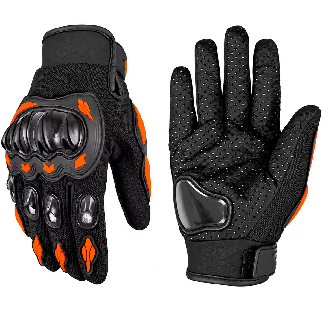 خرید دستکش چهارفصل مدل BLACK ORANGE