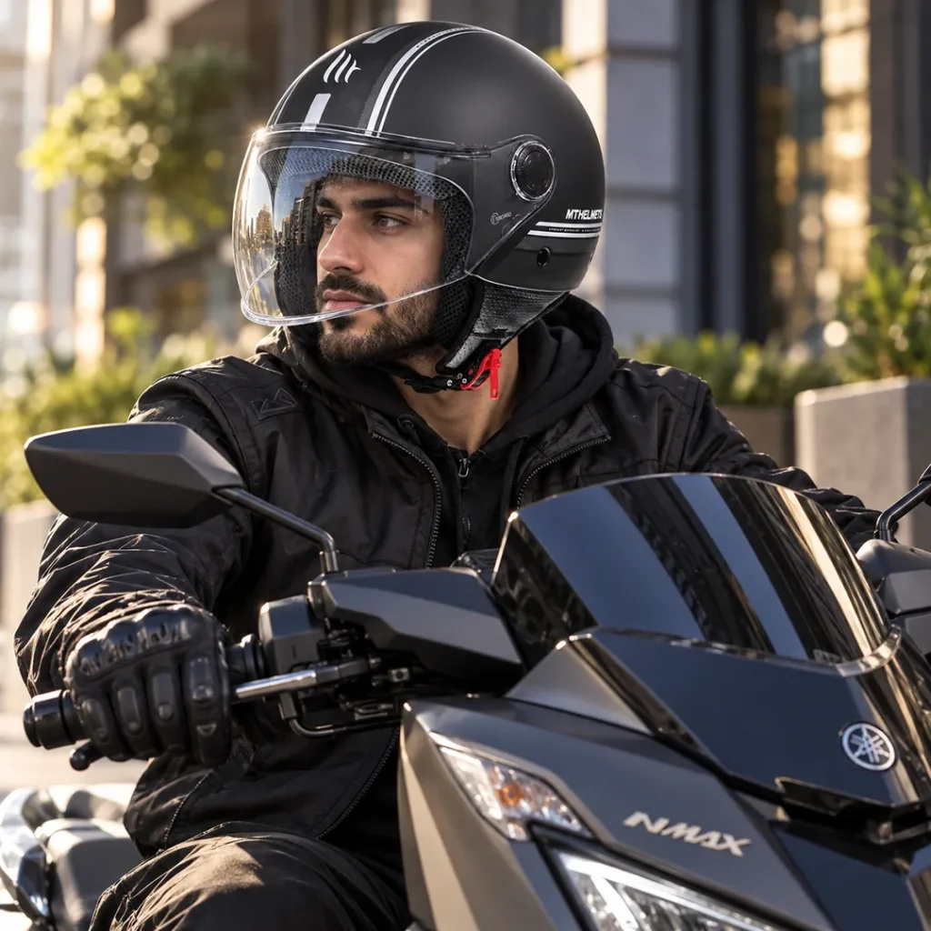 خرید  کلاه کاسکت بدون فک MT مدل STREET ENTIRE از نمایندگی