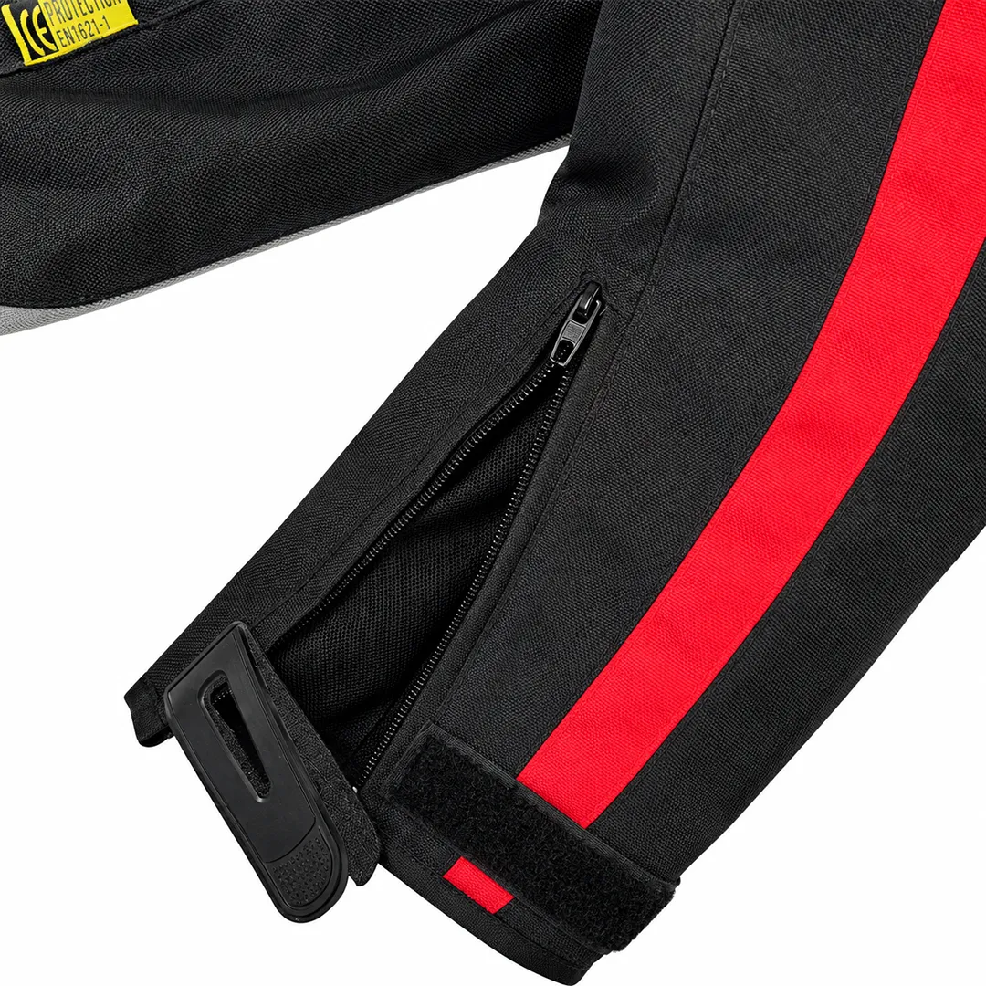 عکس کاپشن زمستانی بلک جکت مدل BLACK GRAY RED