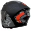 قیمت کلاه کاسکت بدون فک راپیدو مدل 878 MATTE BLACK GRAY ARMY