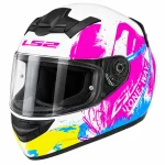 کلاه کاست فک ثابت ال اس 2 مدل WHITE Purple BLUE FF352