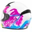 عکس کلاه کاست فک ثابت ال اس 2 مدل WHITE Purple BLUE FF352