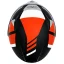 نمای بالا کلاه کاسکت فک متحرک راپیدو مدل 950MATT BLACK WHITE ORANGE