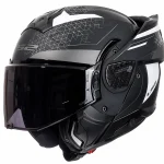 کلاه کاسکت فول متحرک ال اس تو مدل ADVANT II Matte Black/Grey Interstellar 910