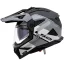 خرید کلاه کاسکت ال اس تو مدل اندرو PIONEER II MATT BLACK GRAY MX702