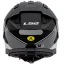 عکس کلاه کاسکت ال اس تو مدل اندرو PIONEER II MATT BLACK GRAY MX702