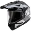 کلاه کاسکت ال اس تو مدل اندرو PIONEER II MATT BLACK GRAY MX702