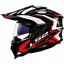خرید کلاه کاسکت ال اس تو مدل اندرو EXPLORER BLACK GRAY RED MX701
