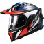 کلاه کاسکت ال اس 2 ادونچری مدل EXPLORE BLACK ORANGE Navy blue MX701