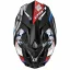 خرید کلاه کاسکت ال اس تو مدل اندرو BLACK WHITE Anime MX701 فیبر کربن با قیمت مناسب