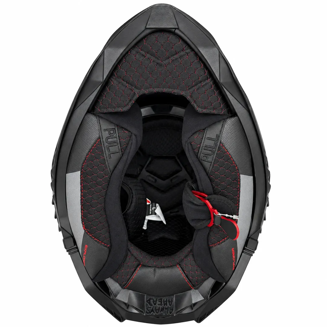 تودوزی کلاه کاسکت ال اس تو مدل اندرو BLACK WHITE Anime MX701 فیبر کربن