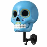 استند کلاه کاسکت موتوزوم مدل Blue Mini Skull