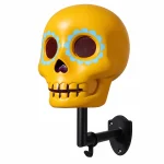استند کلاه کاسکت موتوزوم مدل Orange Mini Skull