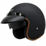 کلاه کاسکت وسپایی دی ای وان مدل 404MATT BLACK