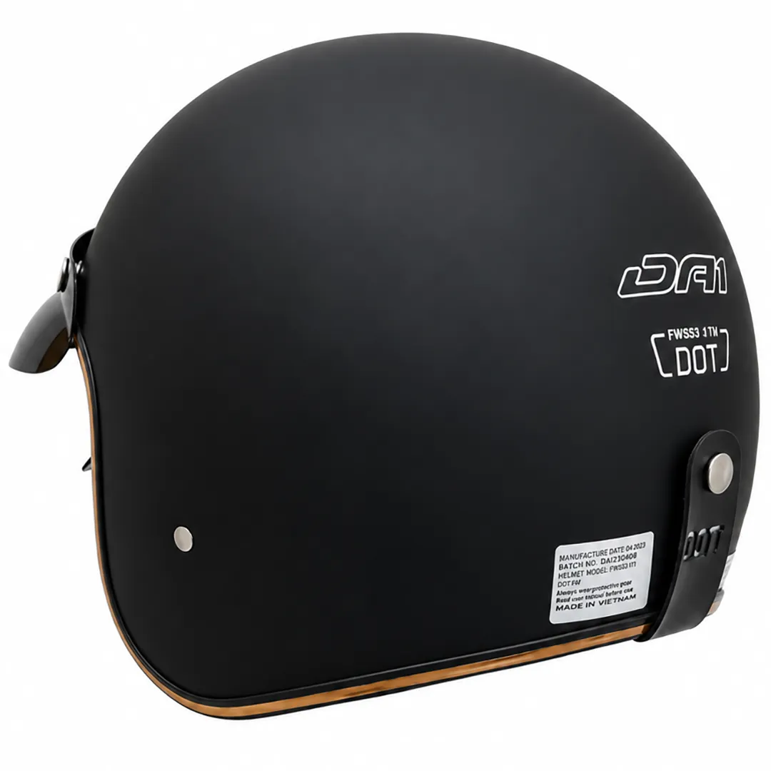 قیمت کلاه کاسکت وسپایی دی ای وان مدل 404MATT BLACK