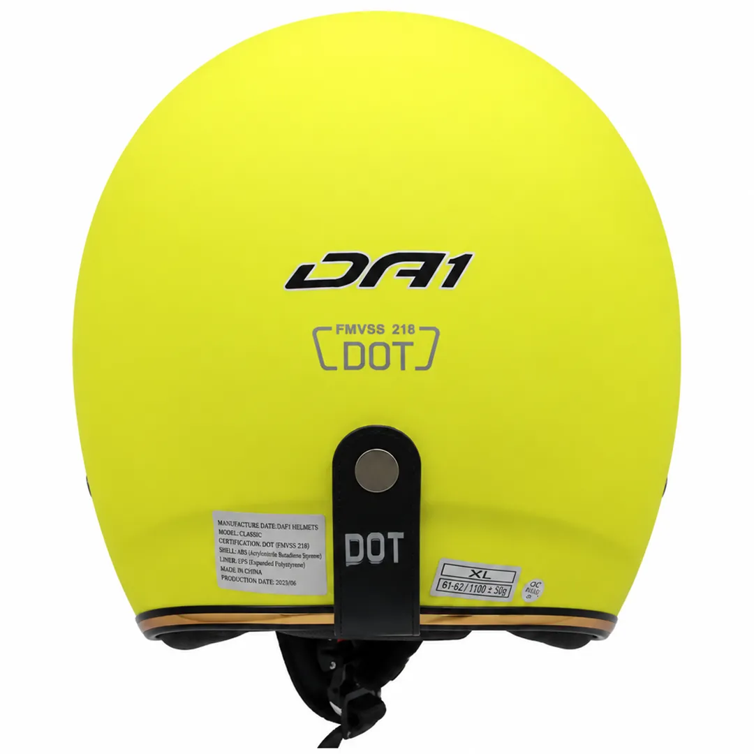 عکس کلاه کاسکت وسپایی دی ای وان مدل 404MATT Yellow