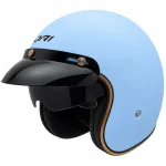 کلاه کاسکت وسپایی دی ای وان مدل 404MATT BLUE