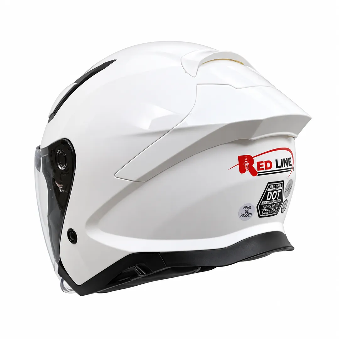 قیمت کلاه کاسکت بدون فک ردلاین مدل 3-965 Bright WHITE
