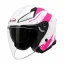 ‏کلاه کاسکت بدون فک ردلاین مدل 16-965 WHITE PINK WIND