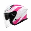 خرید ‏کلاه کاسکت بدون فک ردلاین مدل 16-965 WHITE PINK WIND