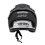 عکس کلاه کاسکت بدون فک DA1 مدل 405MATT BLACK GERAPHIC SILVER