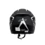 عکس کلاه کاسکت بدون فک DA1 مدل 402MATT BLACK GRAPHIC SILVER