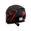 قیمت کلاه کاسکت بدون فک DA1 مدل 402MATT BLACK GERAPHIC RED