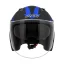 خرید کلاه کاسکت بدون فک DA1 مدل 402MATT BLACK GERAPHIC BLUE از نمایندگی