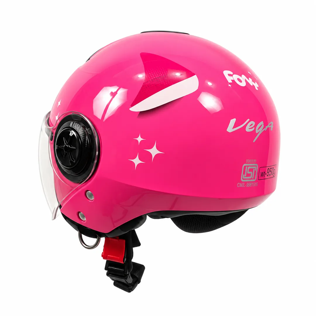 خرید کلاه کاسکت وگا مدل وسپایی بچه گانه PINK PONY با قیمت مناسب