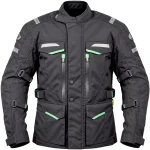 کاپشن چهارفصل موتورسواری استیت مدل تورینگ توراگ BLACK GREEN