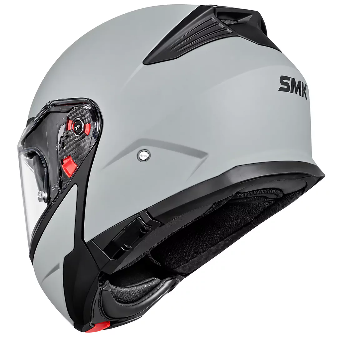 خرید کلاه کاسکت فک متحرک اس ام کی مدل GULLWING SOLID Nardo Grey MA600