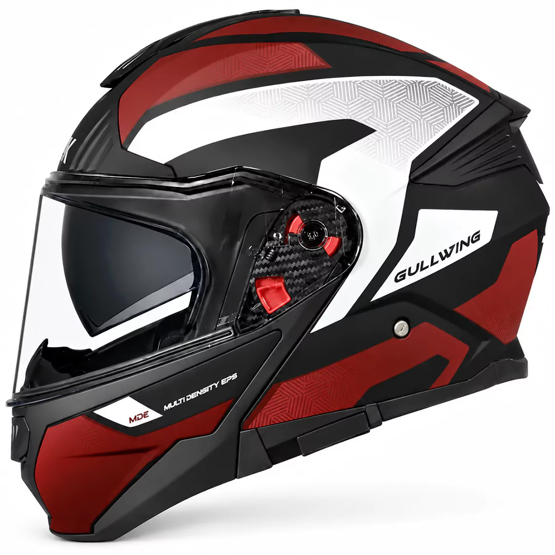 عکس کلاه کاسکت فک متحرک اس ام کی مدل GULLWING SONIC MA231