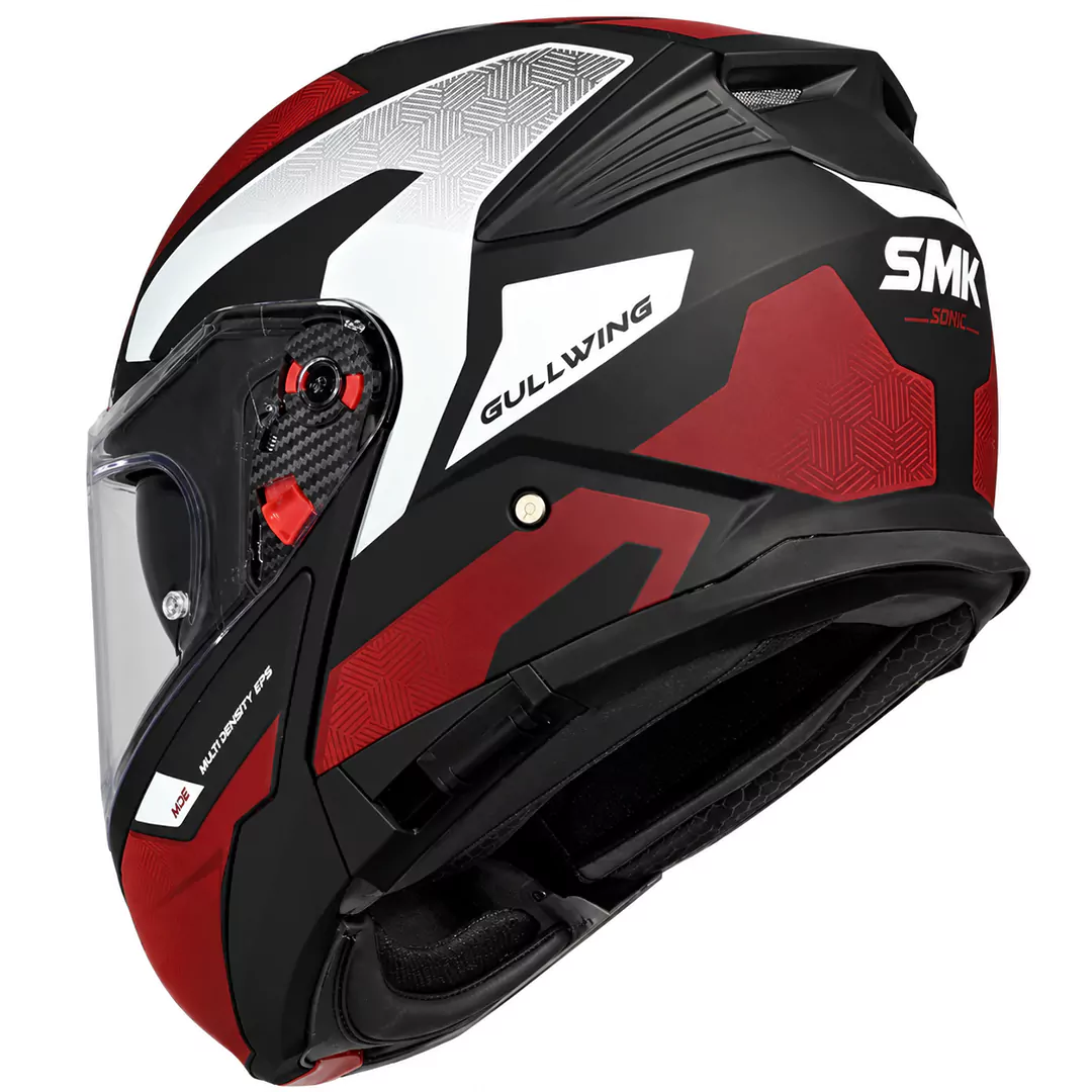 خرید کلاه کاسکت فک متحرک اس ام کی مدل GULLWING SONIC MA231