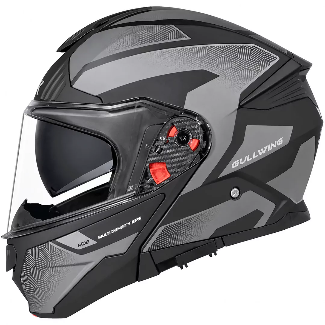 عکس کلاه کاسکت فک متحرک اس ام کی مدل GULLWING SONIC MA266