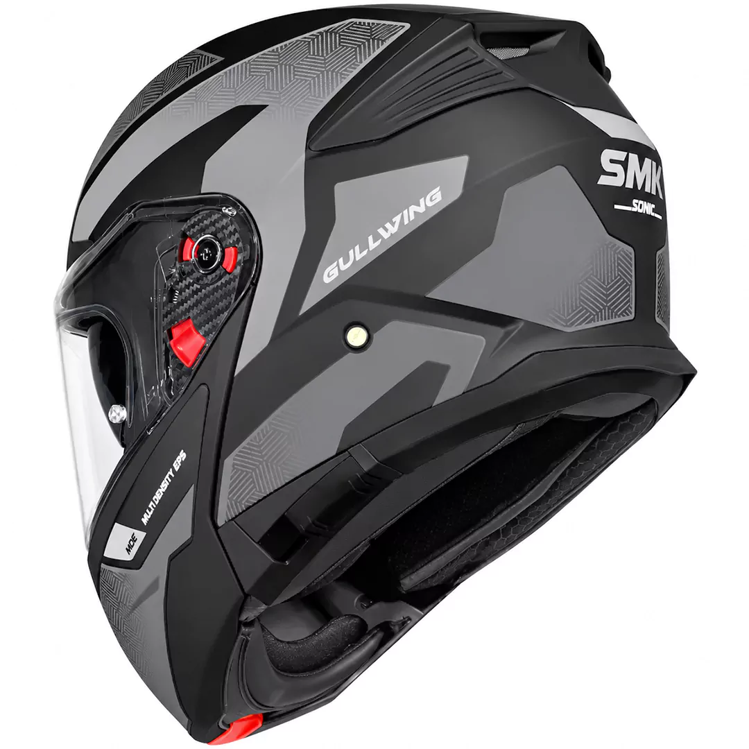 خرید کلاه کاسکت فک متحرک اس ام کی مدل GULLWING SONIC MA266