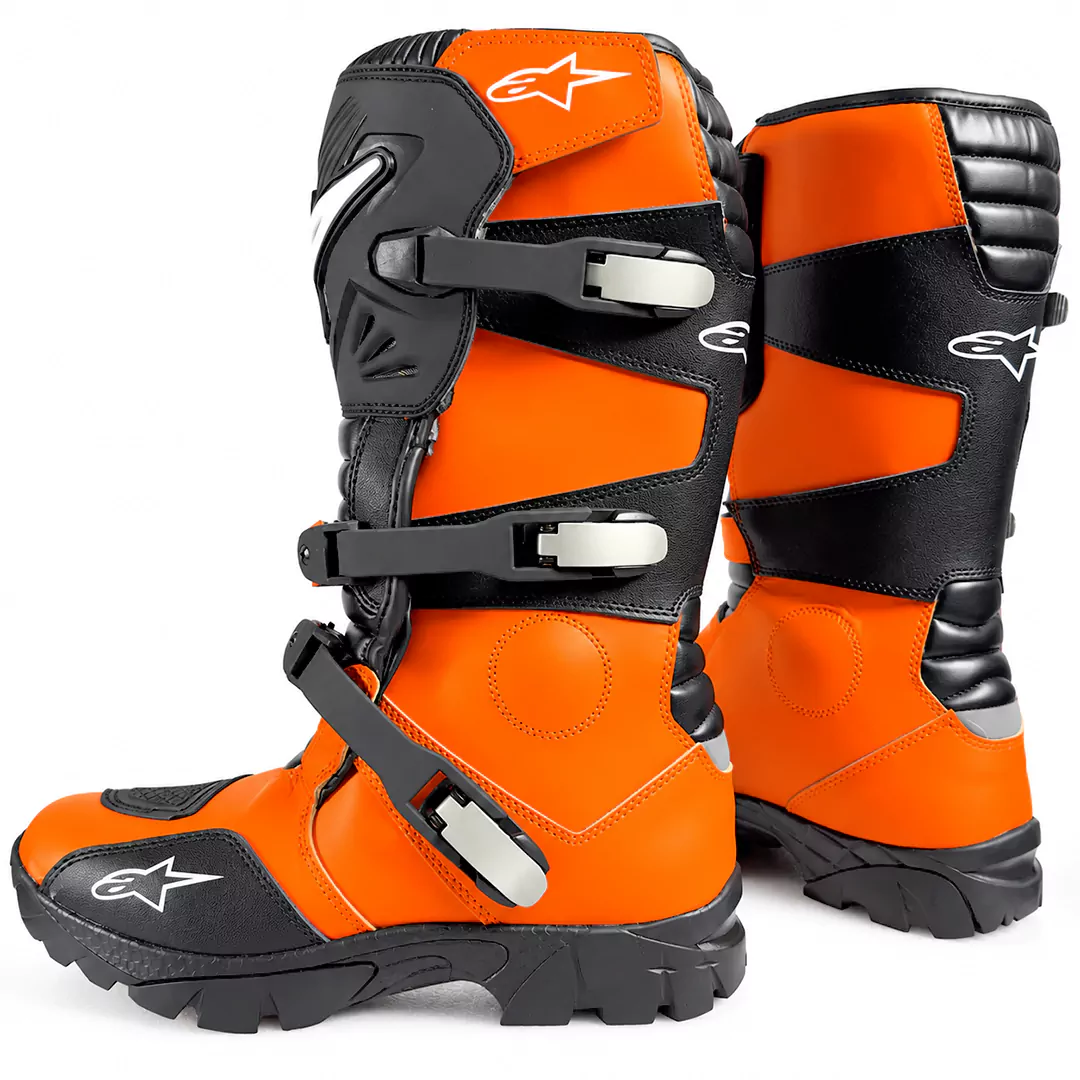 خرید بوت کراسی الپین استار مدل Orange Black